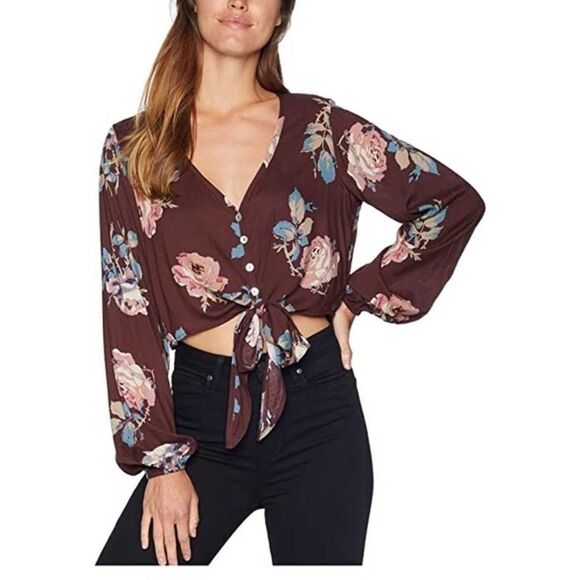 SHOW ME YOUR MUMU Tatum Tie Top - Picture 1 of 9
